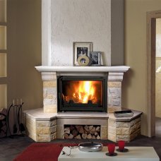 Портал для каміна з піщанику угловой Damask SW90C